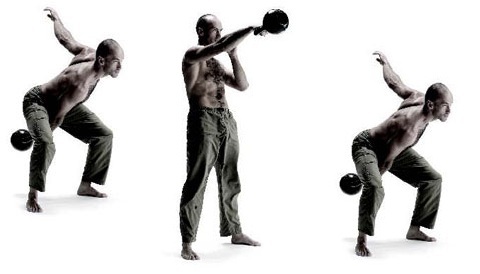Kettlebell training