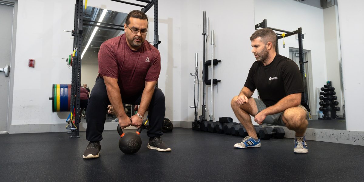 Movement and Strength Therapy session